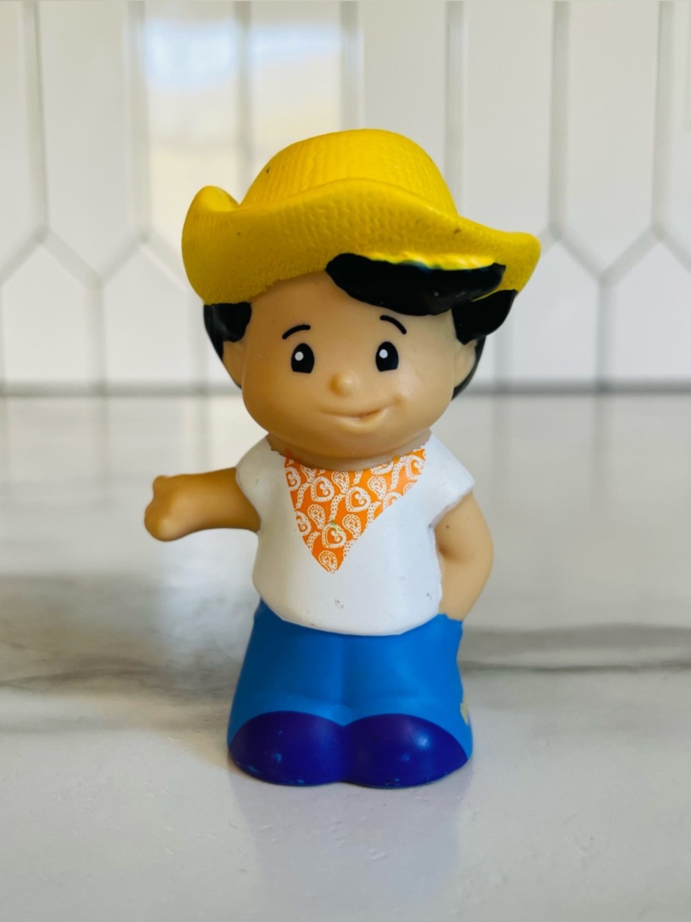 Fisher Price Little People Koby & Rabbit Figure - Koby